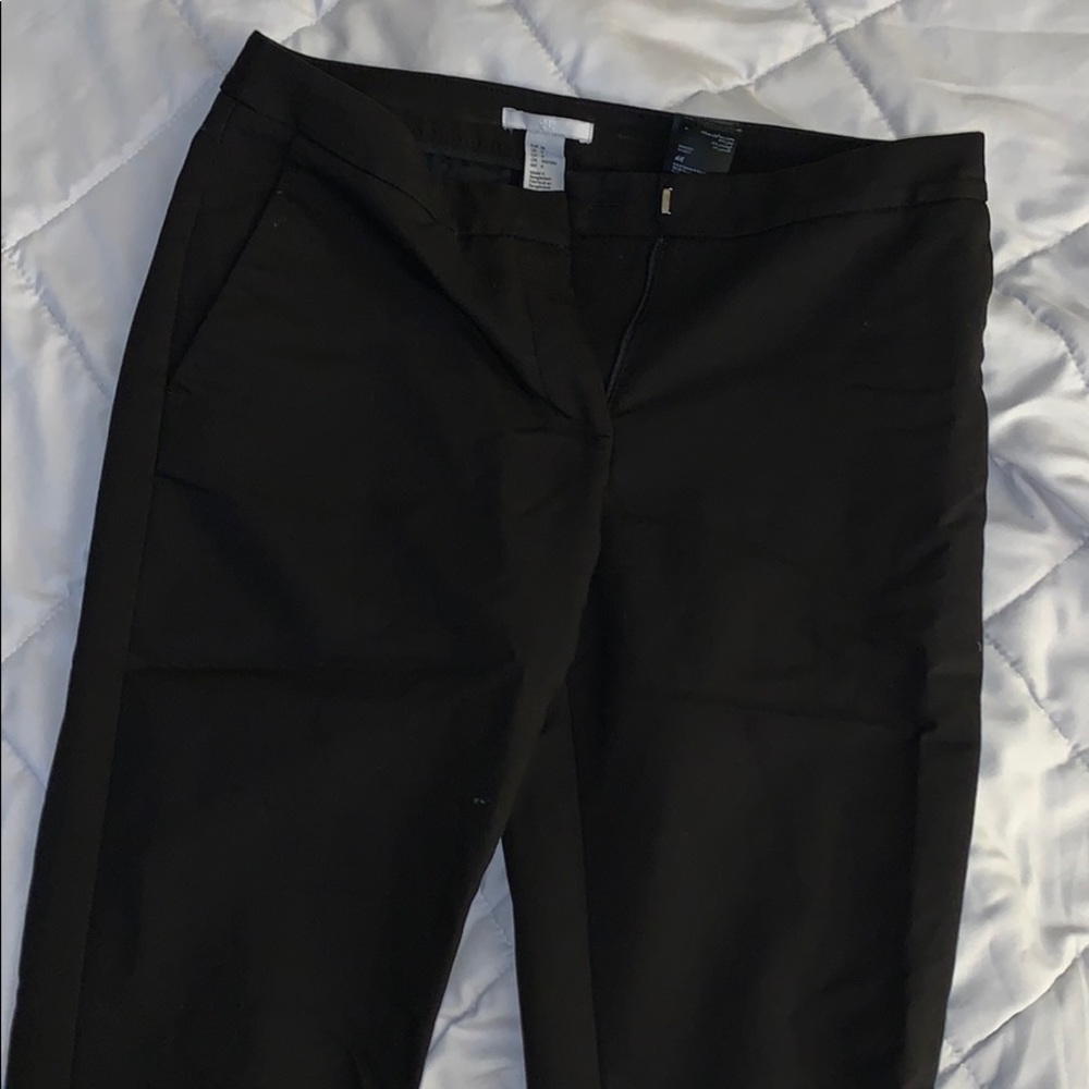 H & M Black work slacks